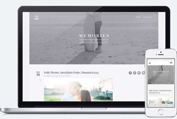 Web Design Braga | Memories Fotografia