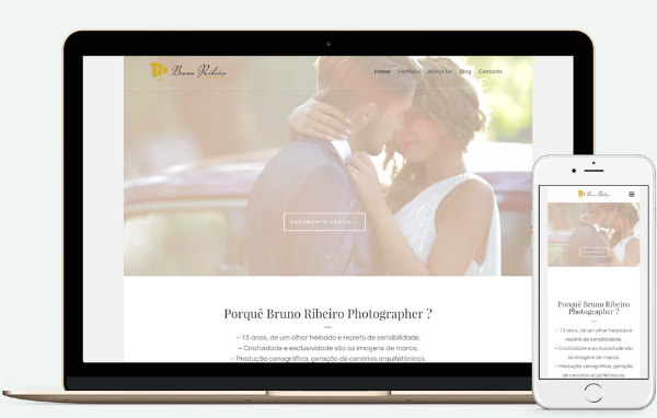 Web Design Braga | Bruno Ribeiro Photographer