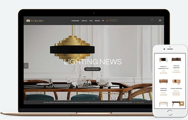Web Design Braga | Loja Online | A Calçada
