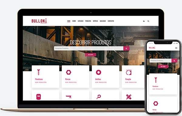 Web Design Porto | Bulloni.pt