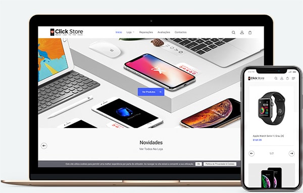 Web Design Click Store | Loja Online